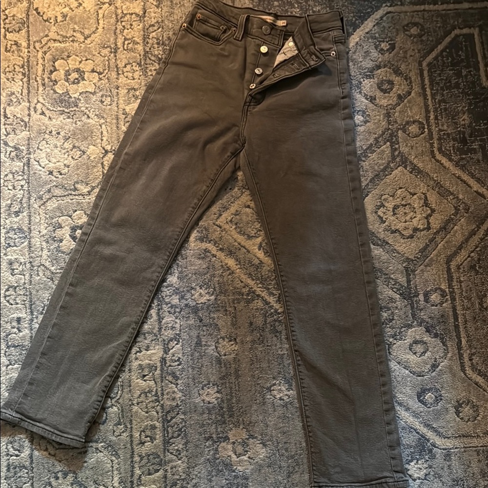 Levi's Charcoal Denim Jeans